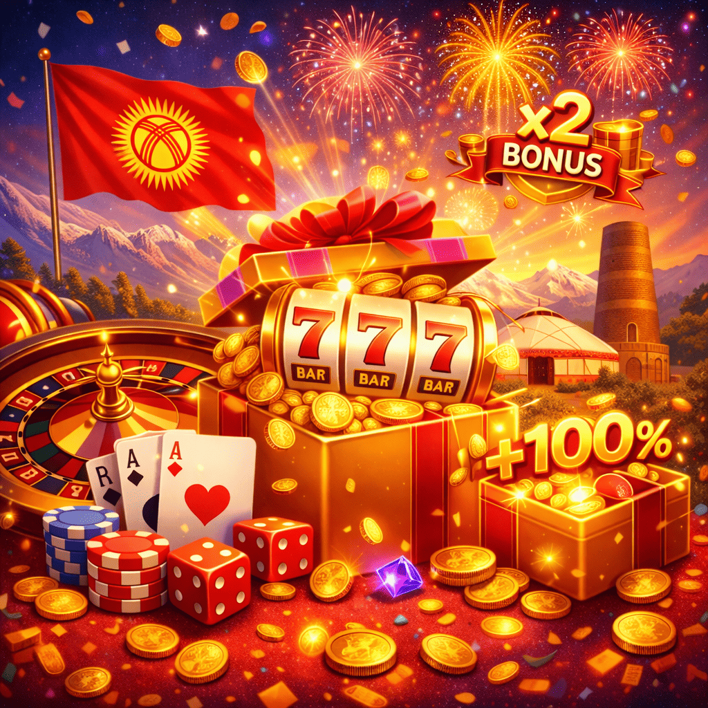 Бонусы онлайн казино Кыргызстана: какие бывают и как правильно их использовать